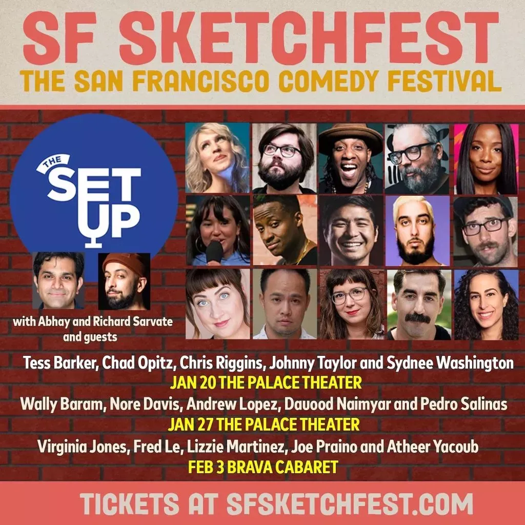 Nore Davis with SF Sketchfest