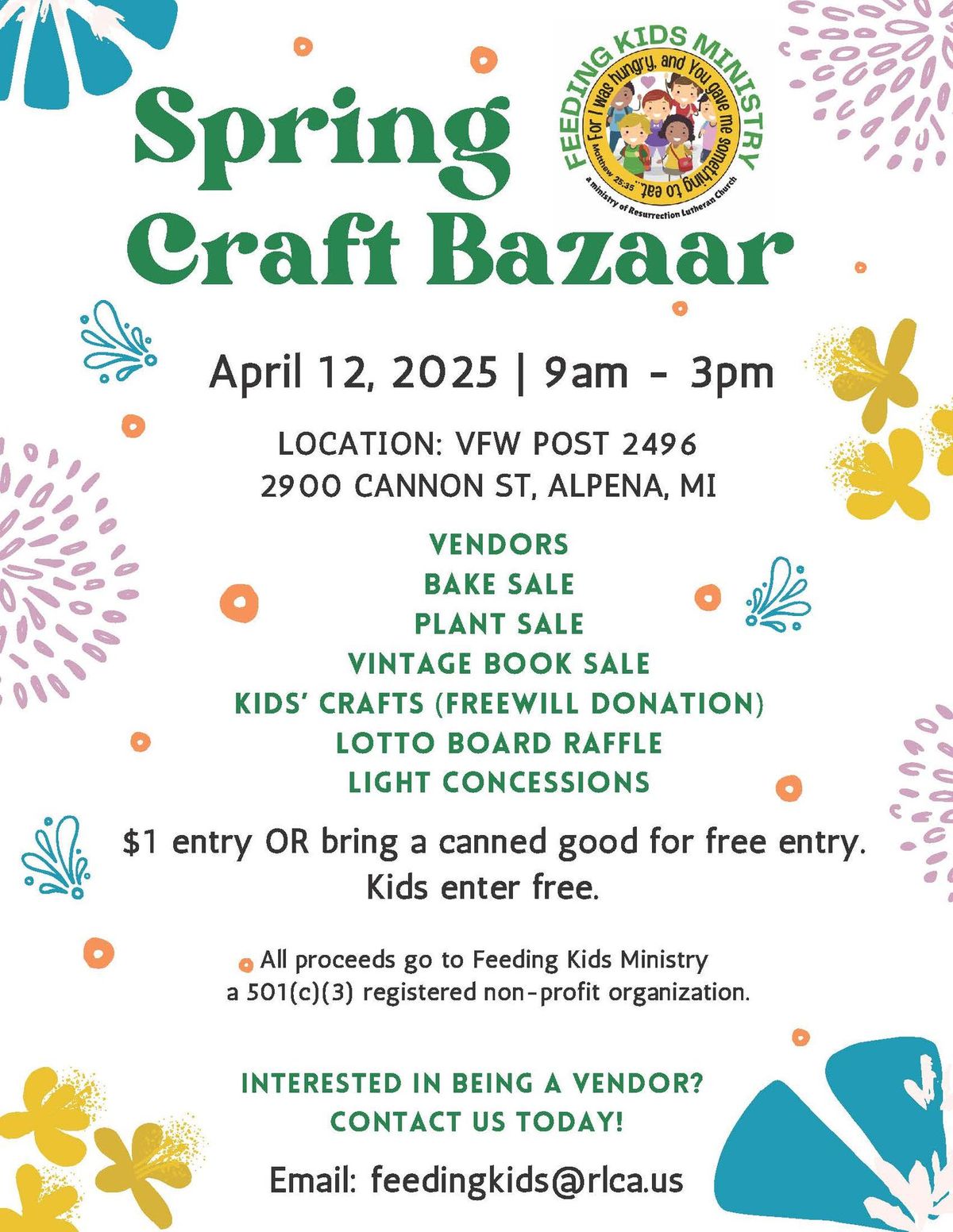 FKM Spring Craft Bazaar