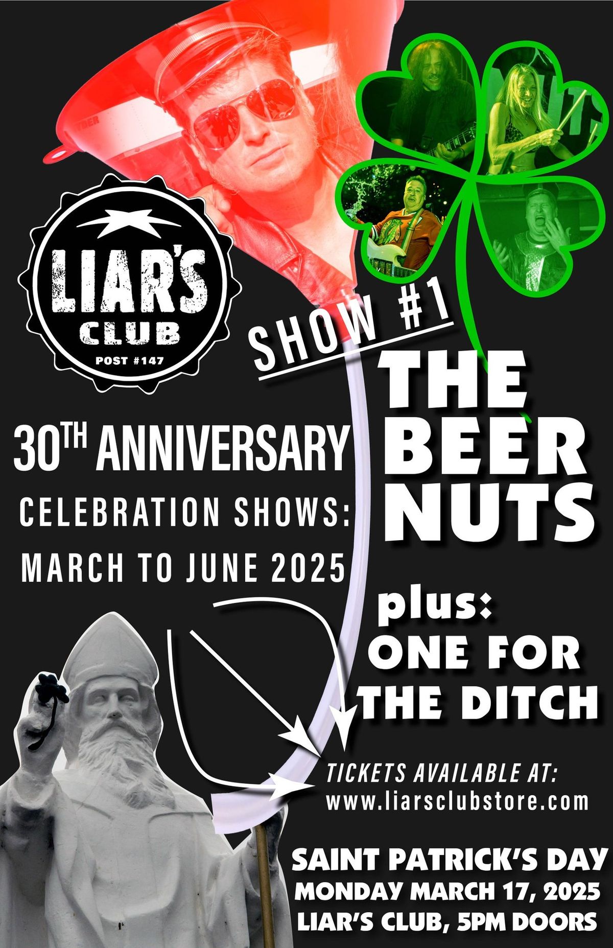 THE BEER NUTS RETURN FOR PADDY'S DAY!