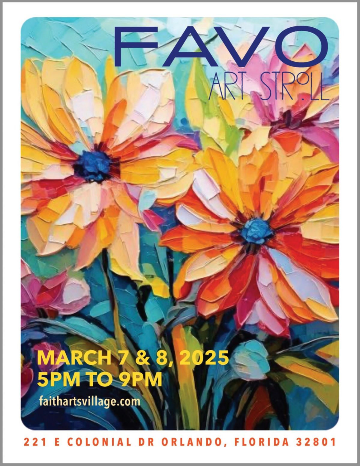 FAVO March Art Stroll