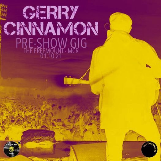 Gerry Cinnamon Pre Show Party