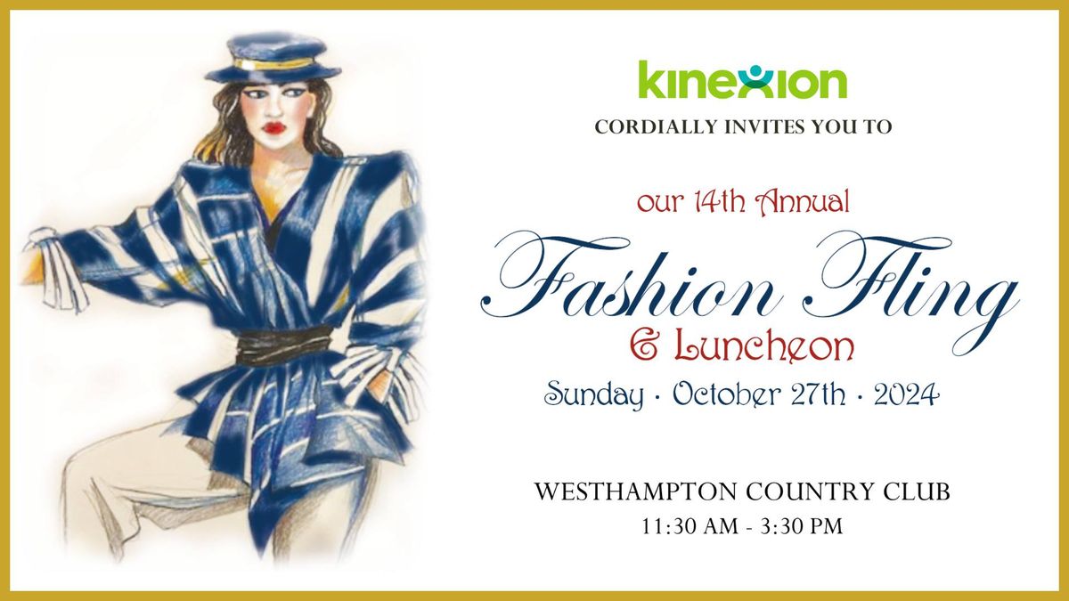 Kinexion 14th Annual Fashion Fling & Luncheon