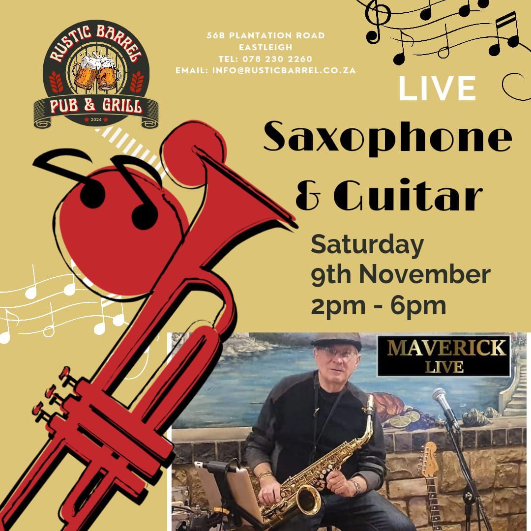 LIVE SAXOPHONE & GUITAR BY MAVERICK