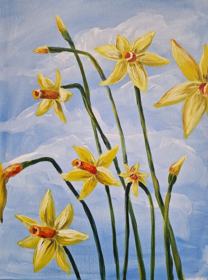 CRAMLINGTON Paint Party - Daffodil Delight