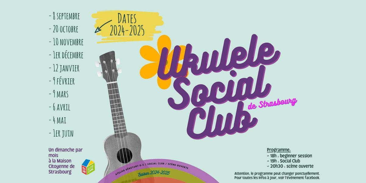 Ukulele Social Club du 12 \/ 01 \/2025