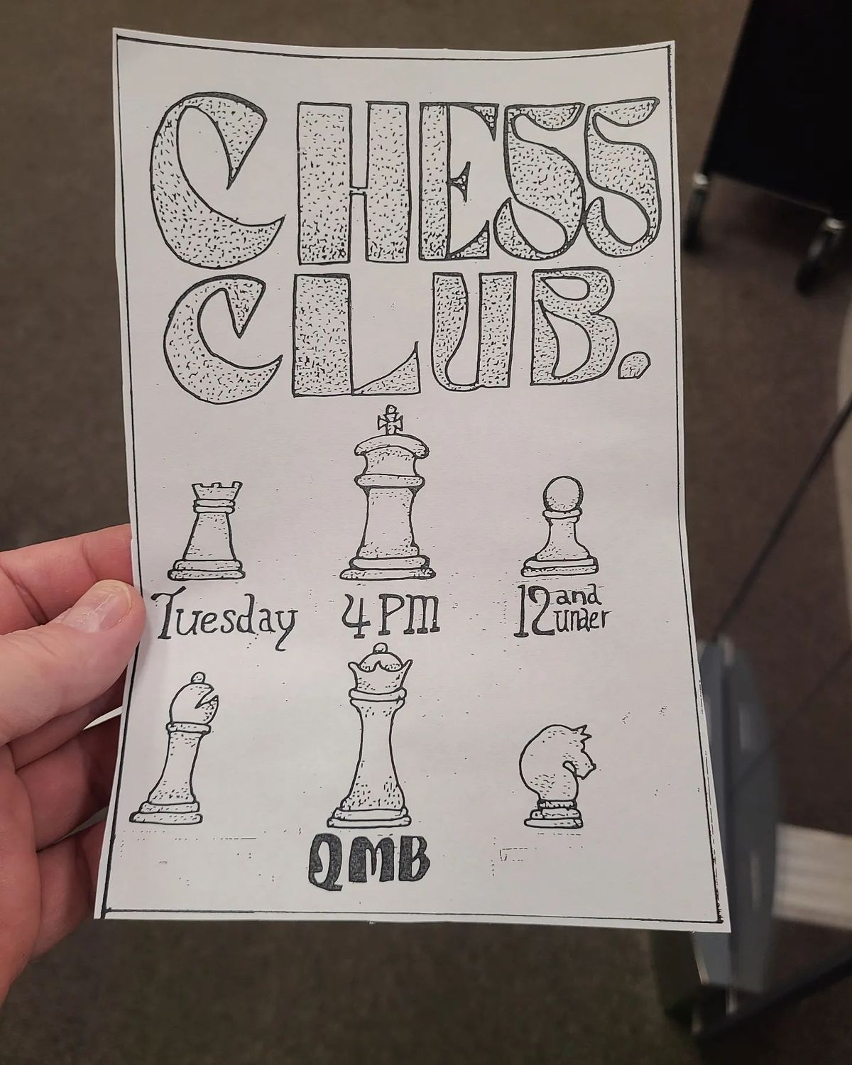 Chess Club at QUEEN