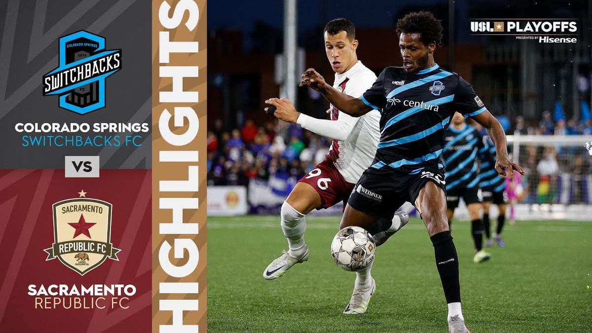 Colorado Springs Switchbacks FC at Sacramento Republic FC at Heart Health Park