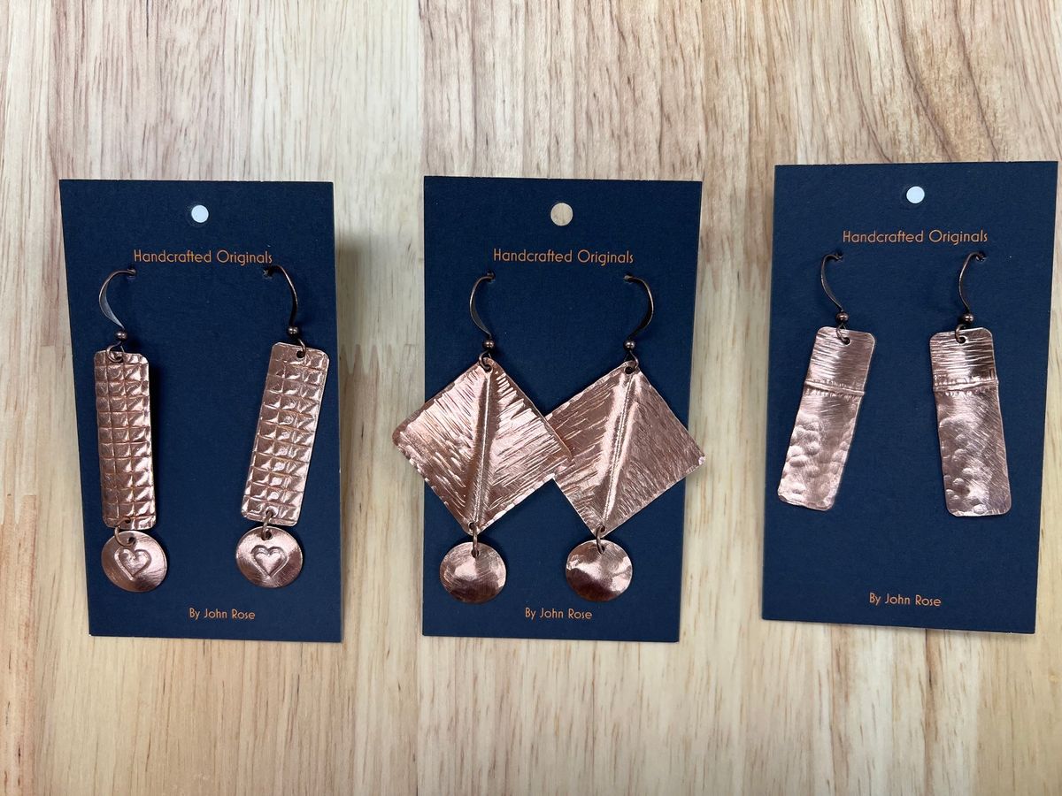 Copper Earring Workshop