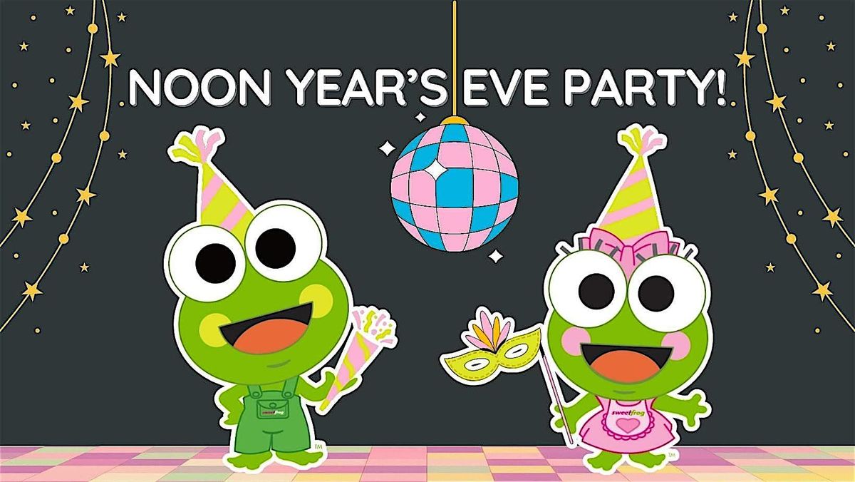 Noon Year's Eve Party at sweetFrog Hampton