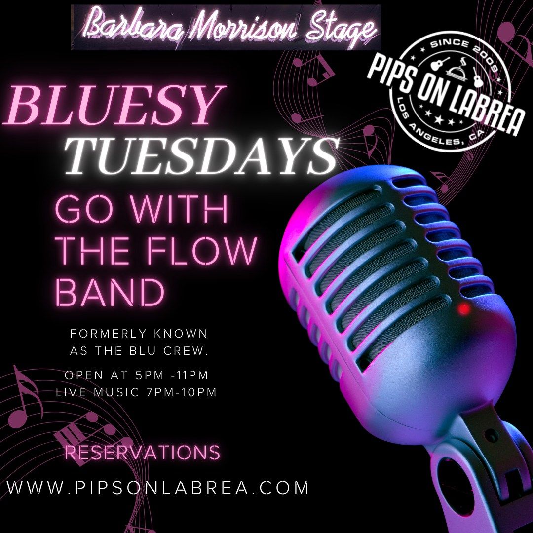 Bluesy Tuesday. No cover charge