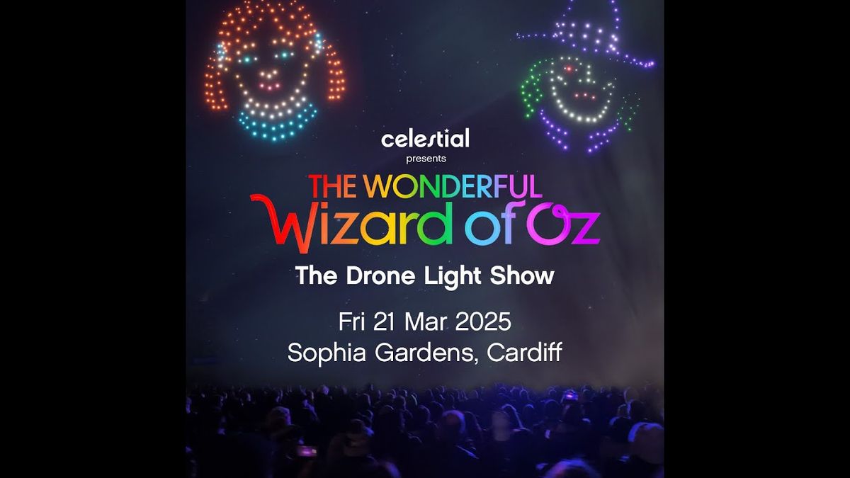Celestial Drone Show: The Wonderful Wizard of Oz