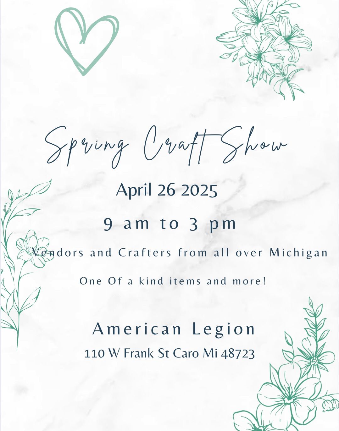 Spring Craft Show