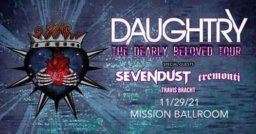 Daughtry - Moved to Fillmore Auditorium