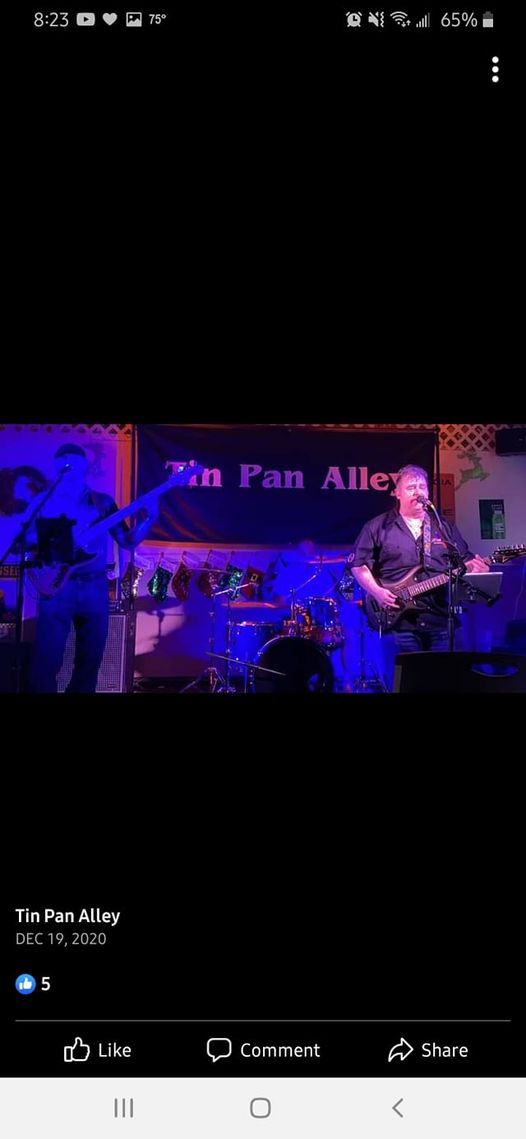 Live music with Tin Pan Alley!