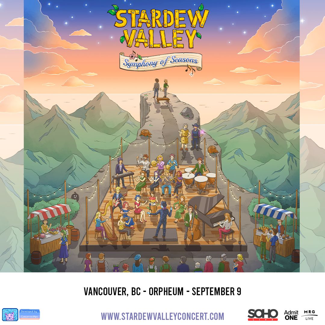 Stardew Valley - Symphony of Seasons at Orpheum Theatre - Vancouver