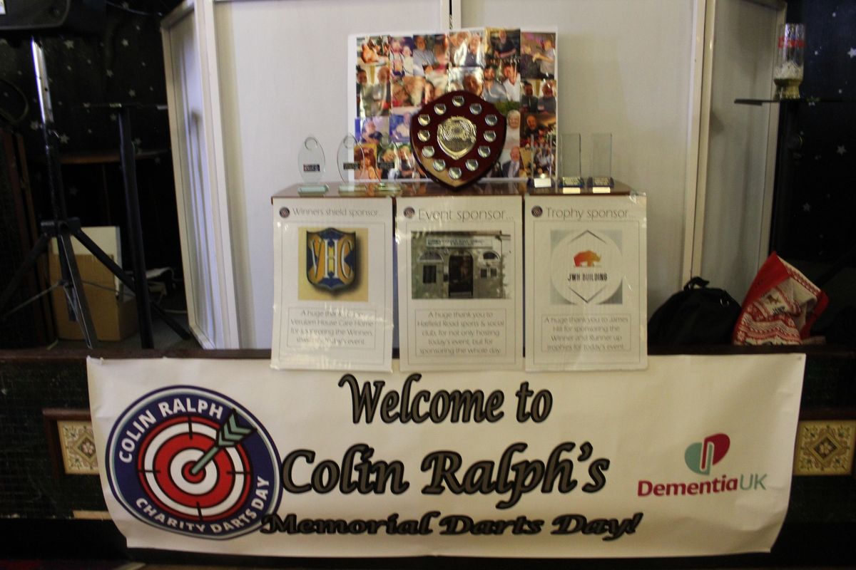 Colin Ralph\u2019s Annual Charity Darts Day