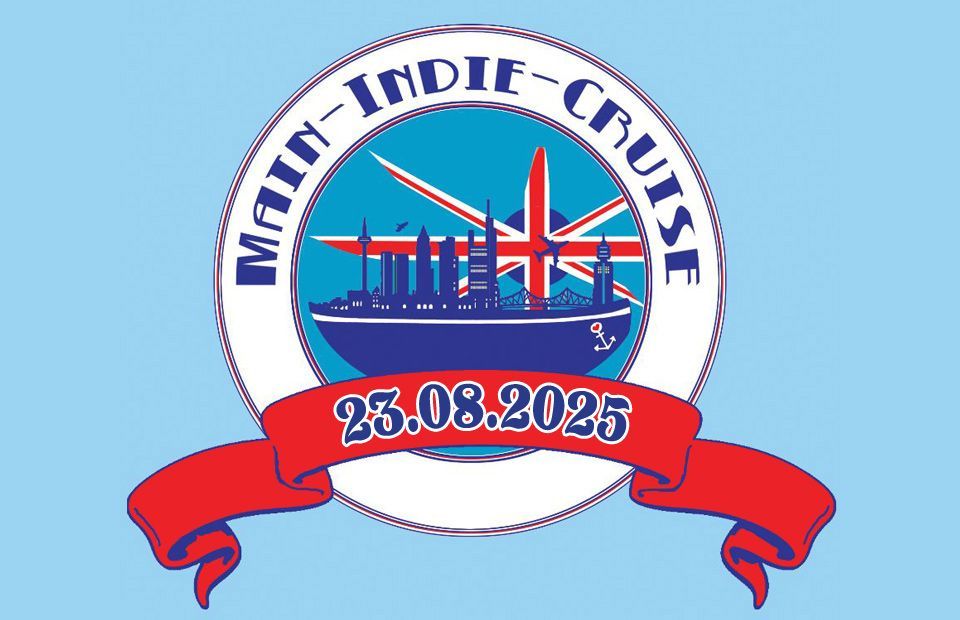 MAIN INDIE CRUISE 2025 | Wappen von Frankfurt - Eiserner Steg | 23.08.2025