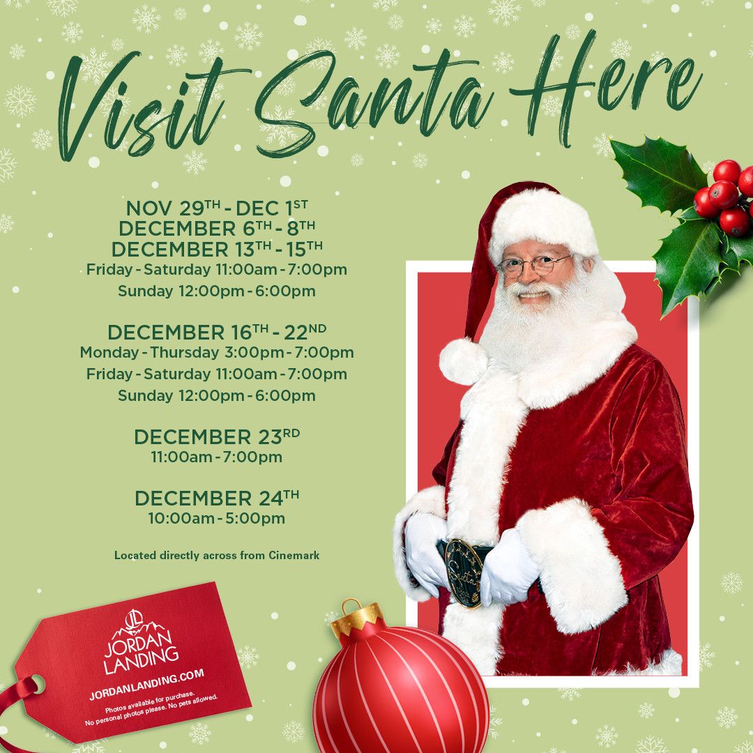 Photos with Santa