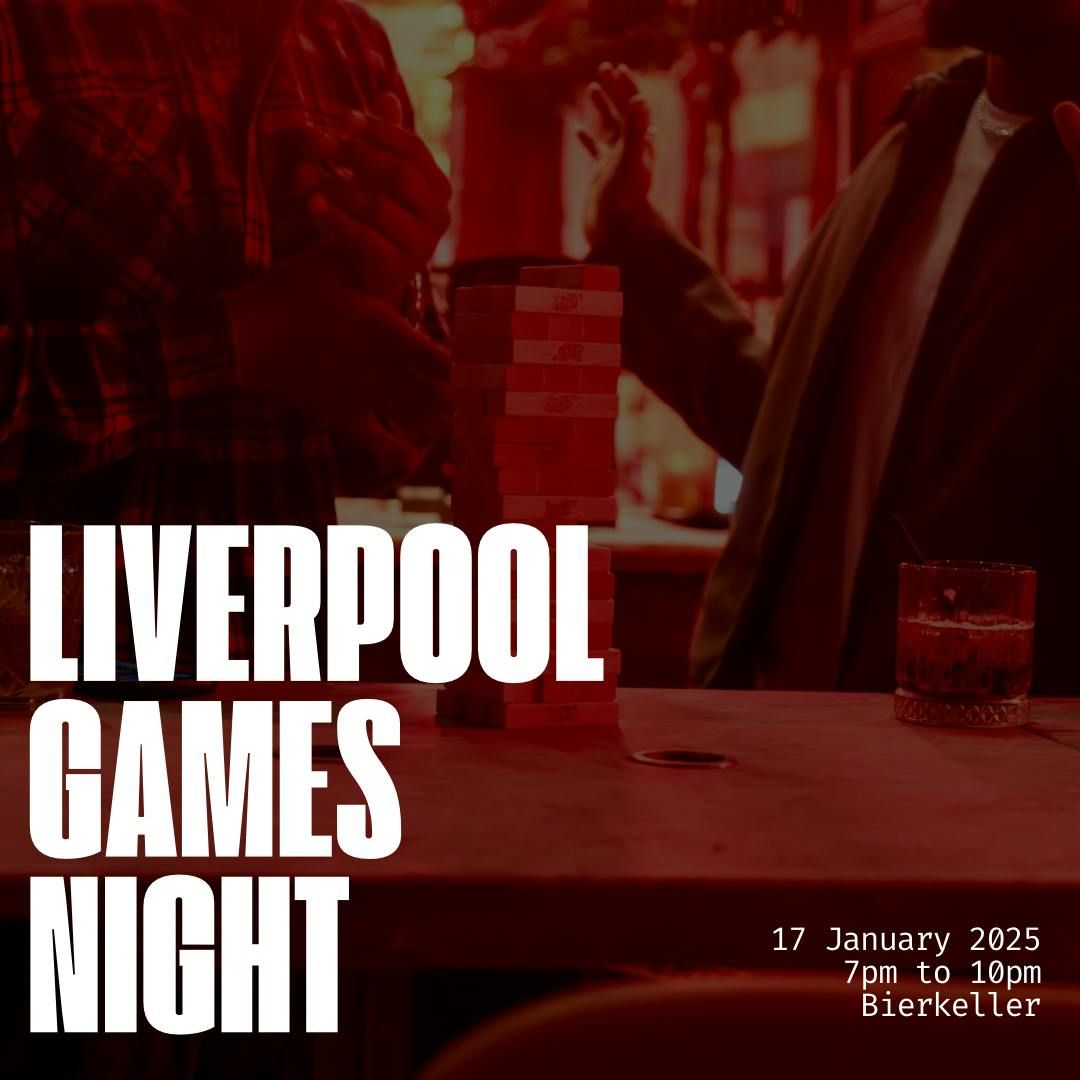 Liverpool Games Night