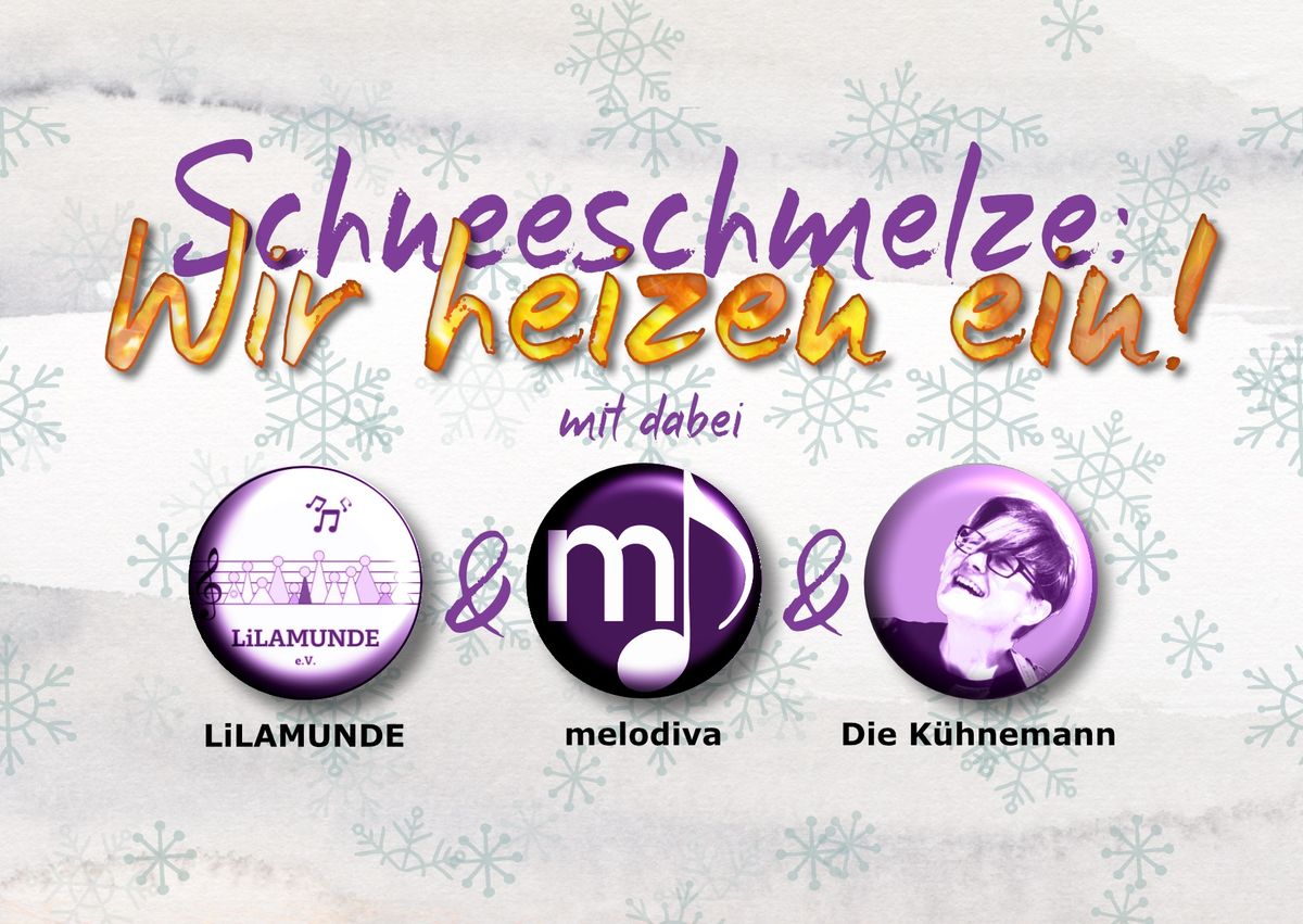 Schneeschmelze: Wir heizen ein!