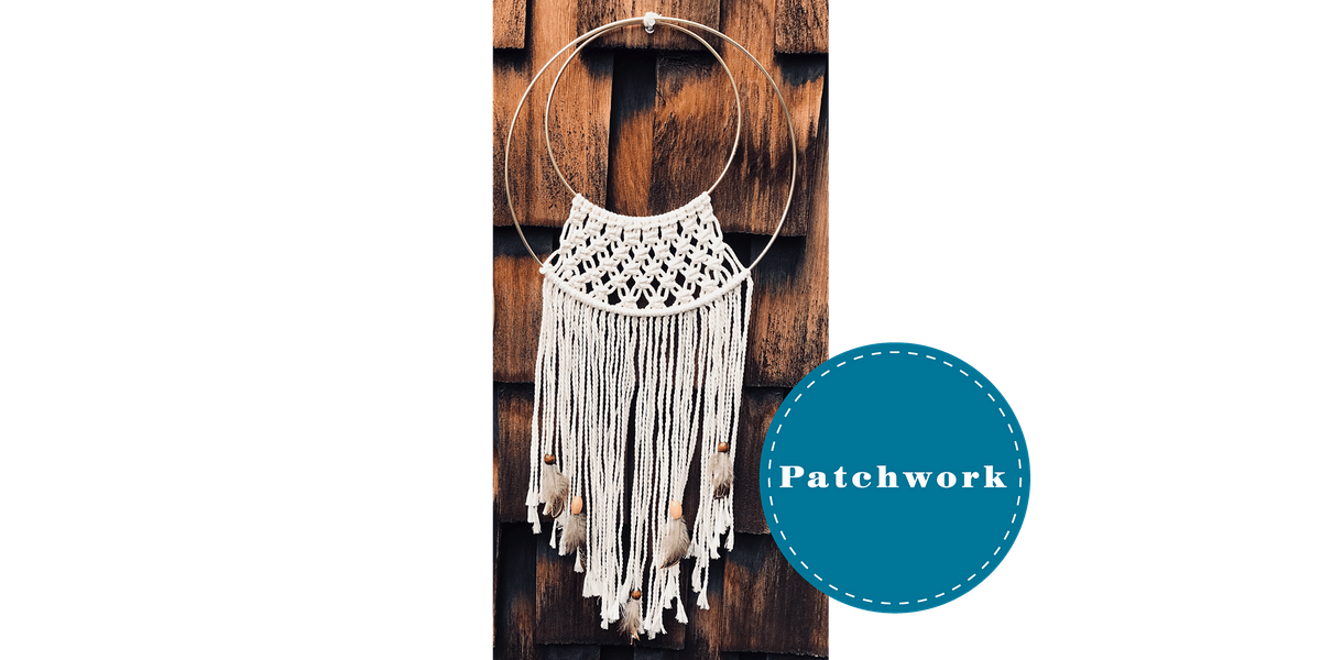 Patchwork Presents Macrame Hoop Wall Hanging Craft Workshop