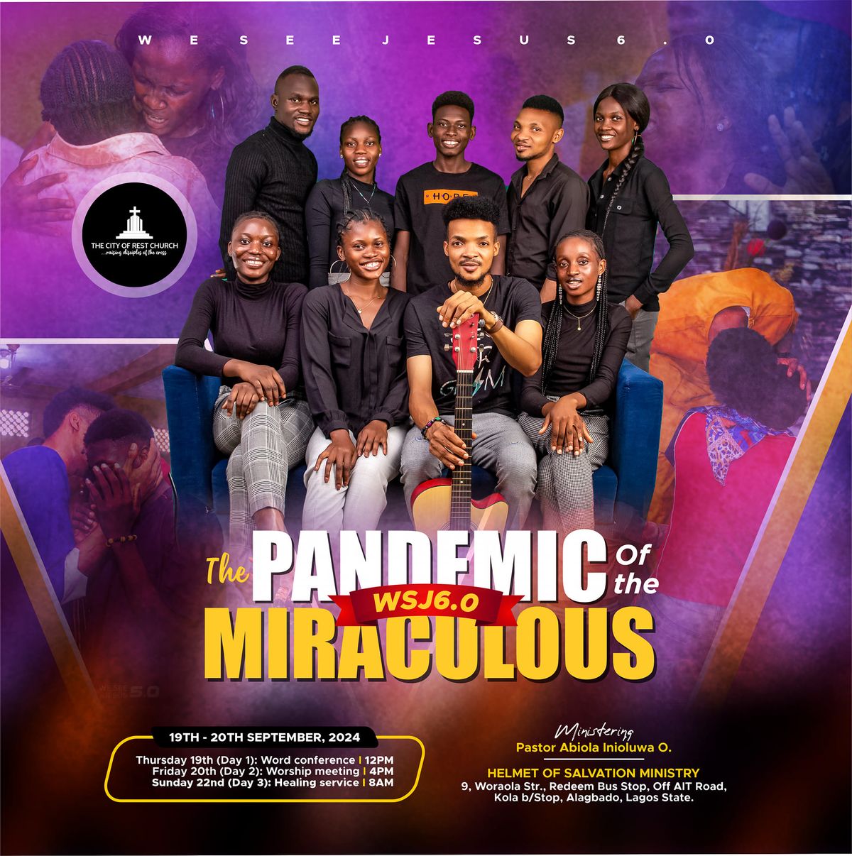 We see Jesus 6.0 - PANDEMIC OF THE  MIRACULOUS 