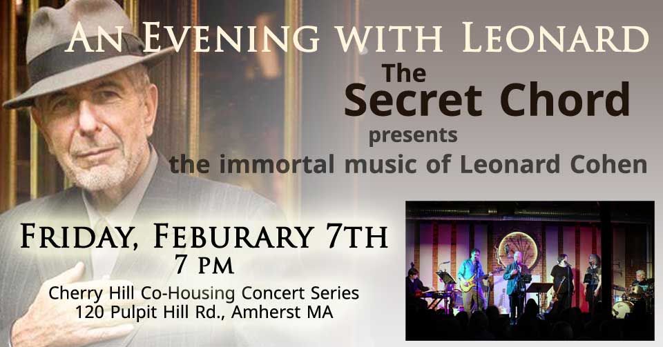 The Secret Chord presents An Evening With Leonard