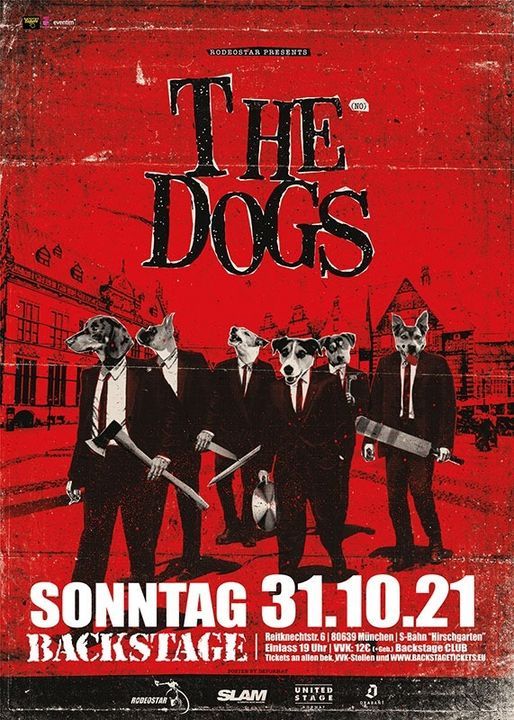The DOGS - M\u00fcnchen, Backstage