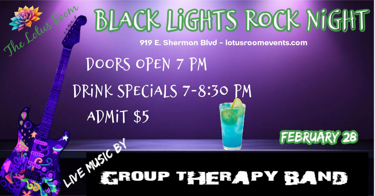 Black Lights Rock Night