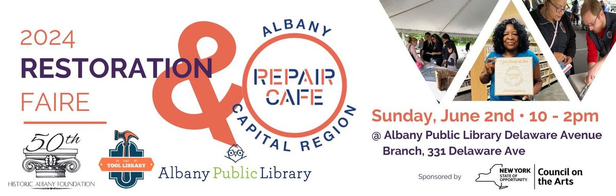 2024 Restoration Faire & Repair Cafe
