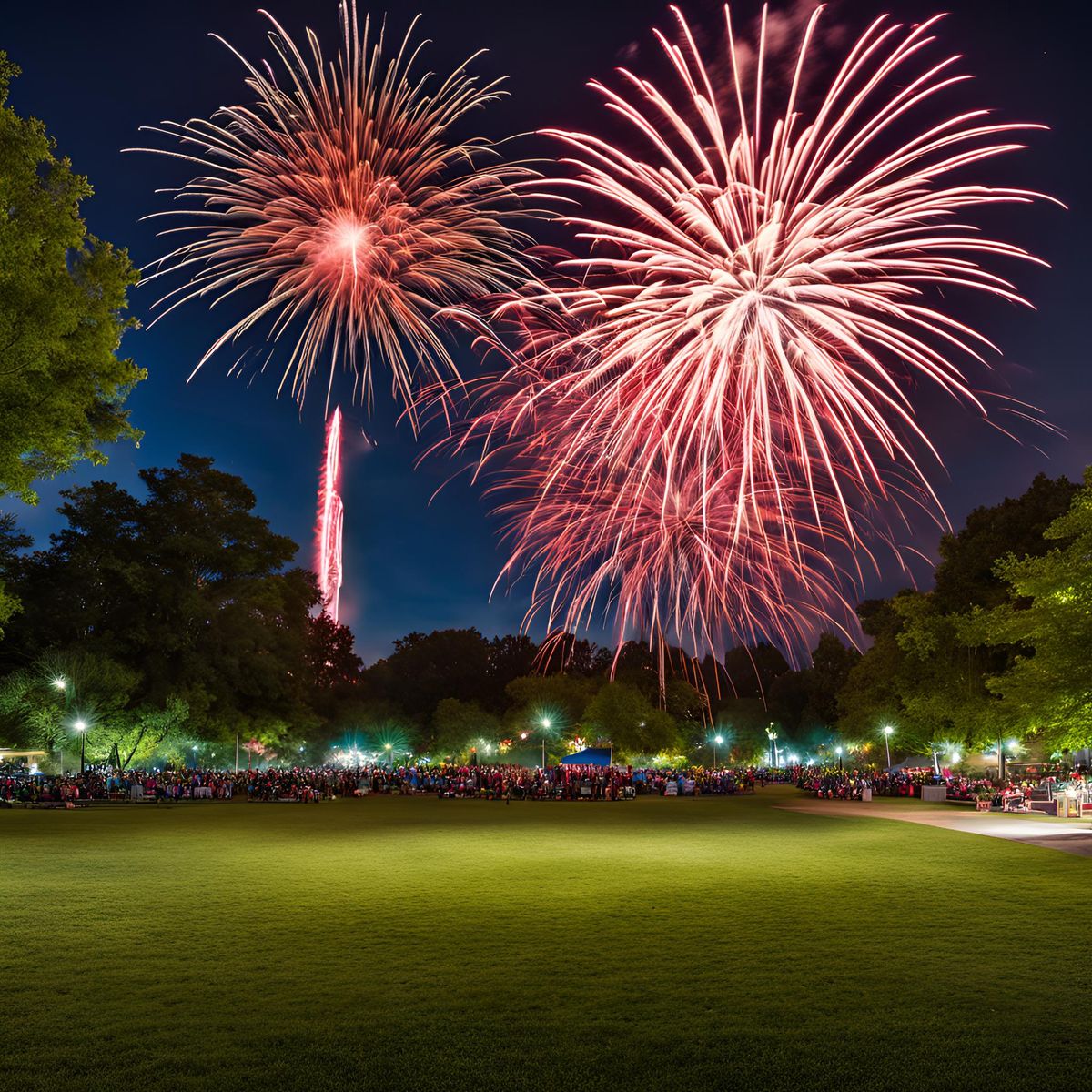 Fireworks in the Park