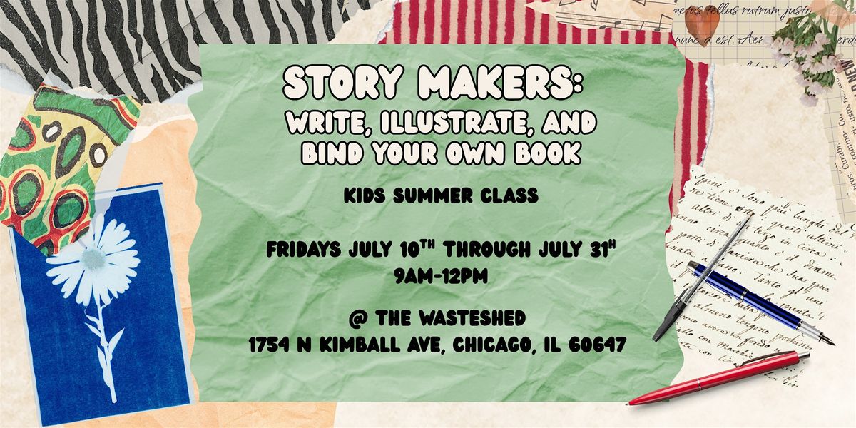Story Makers: Write, Illustrate, and Bind your own Book