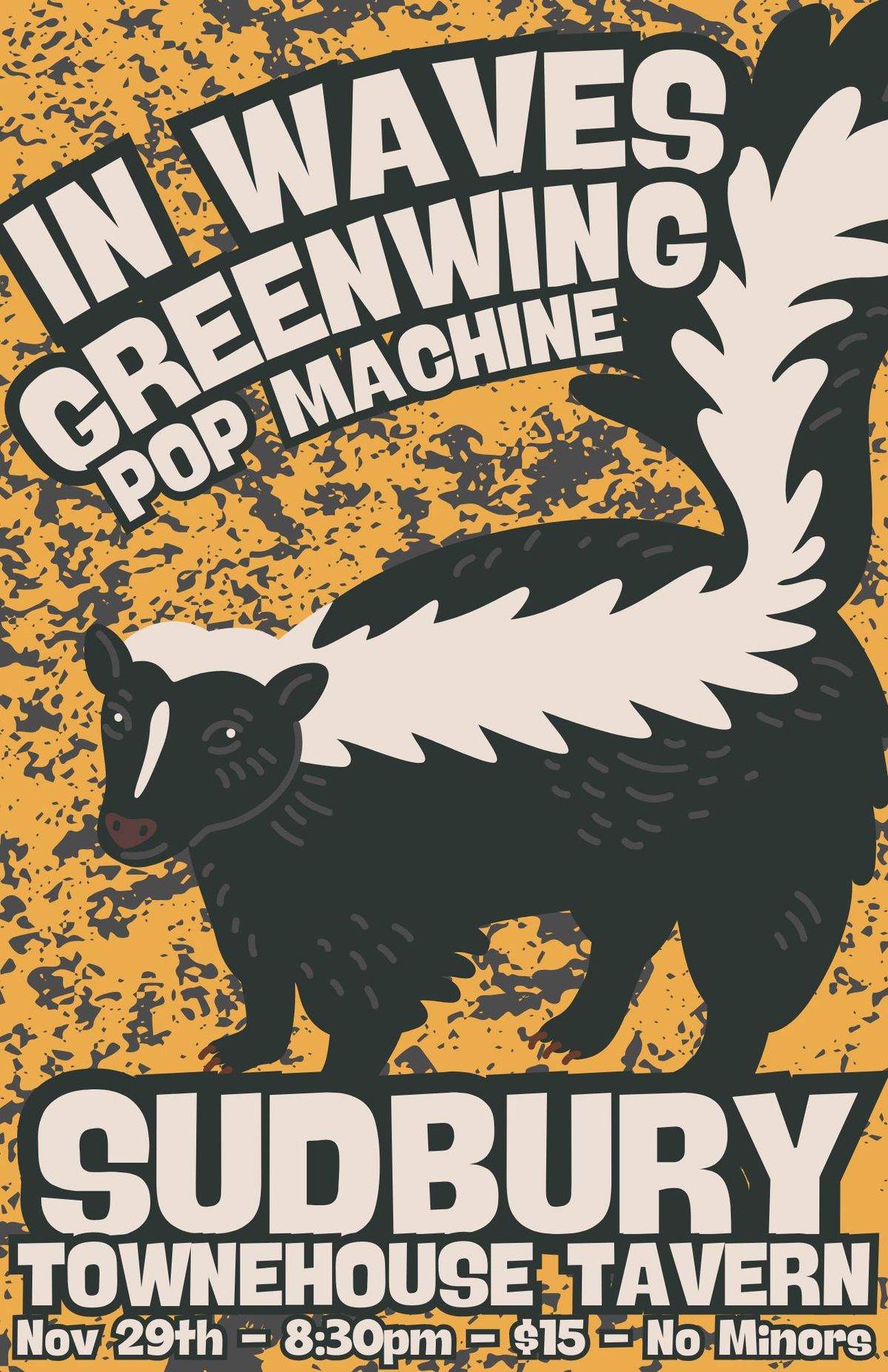 In Waves w\/ GreenWing & Pop Machine @ The Townehouse 