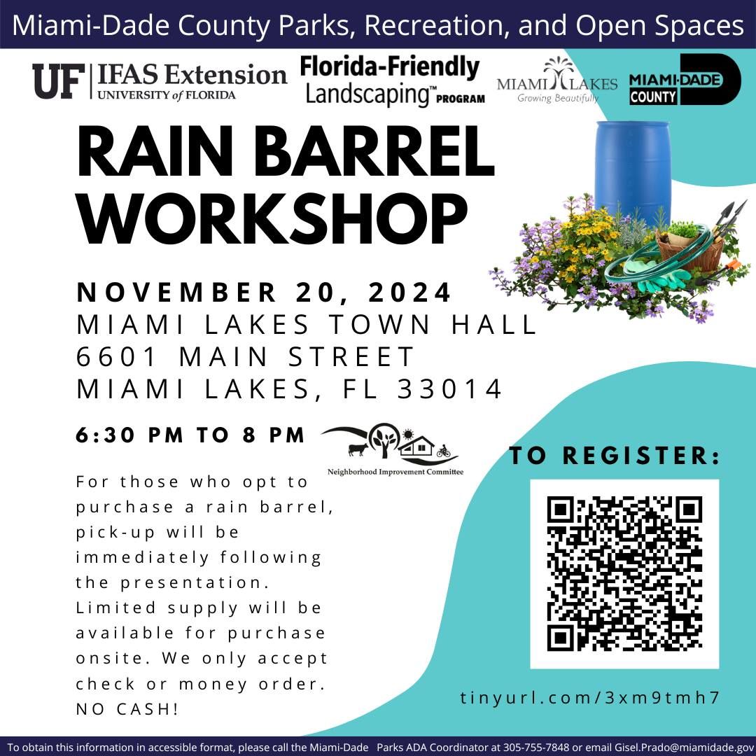 Rain Barrel Workshop