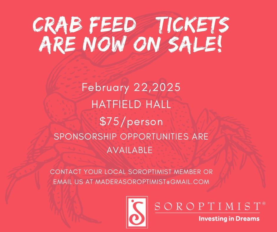 Soroptimist Madera Annual Crab Feed