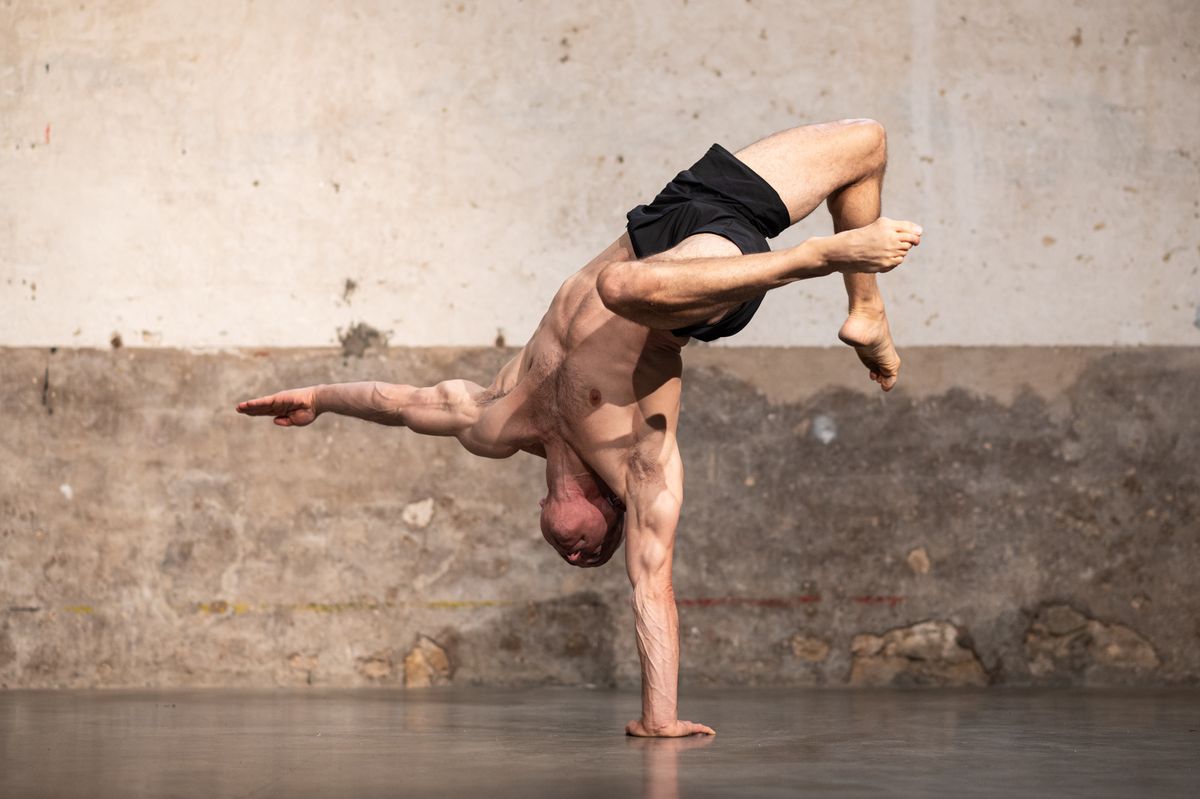 Handstand in Paris, France