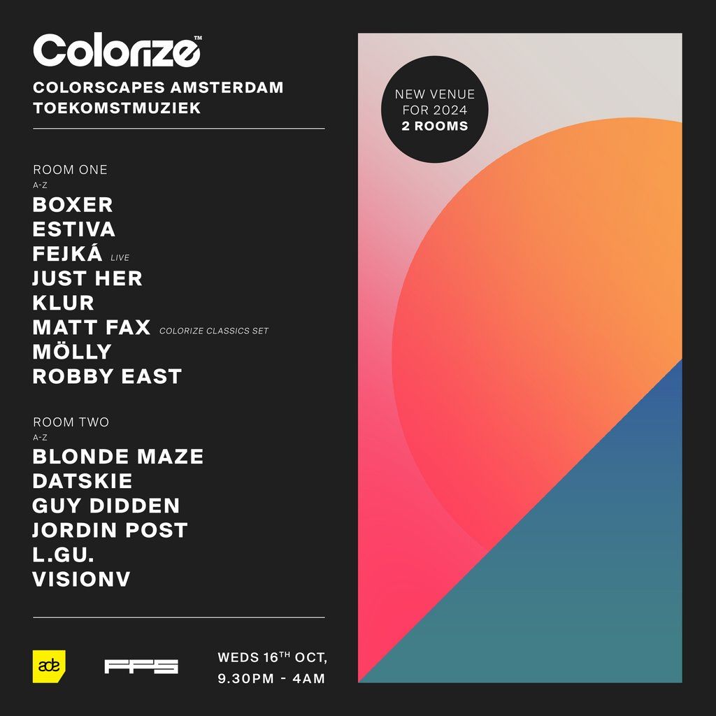 Colorize presents Colorscapes Amsterdam - ADE 2024