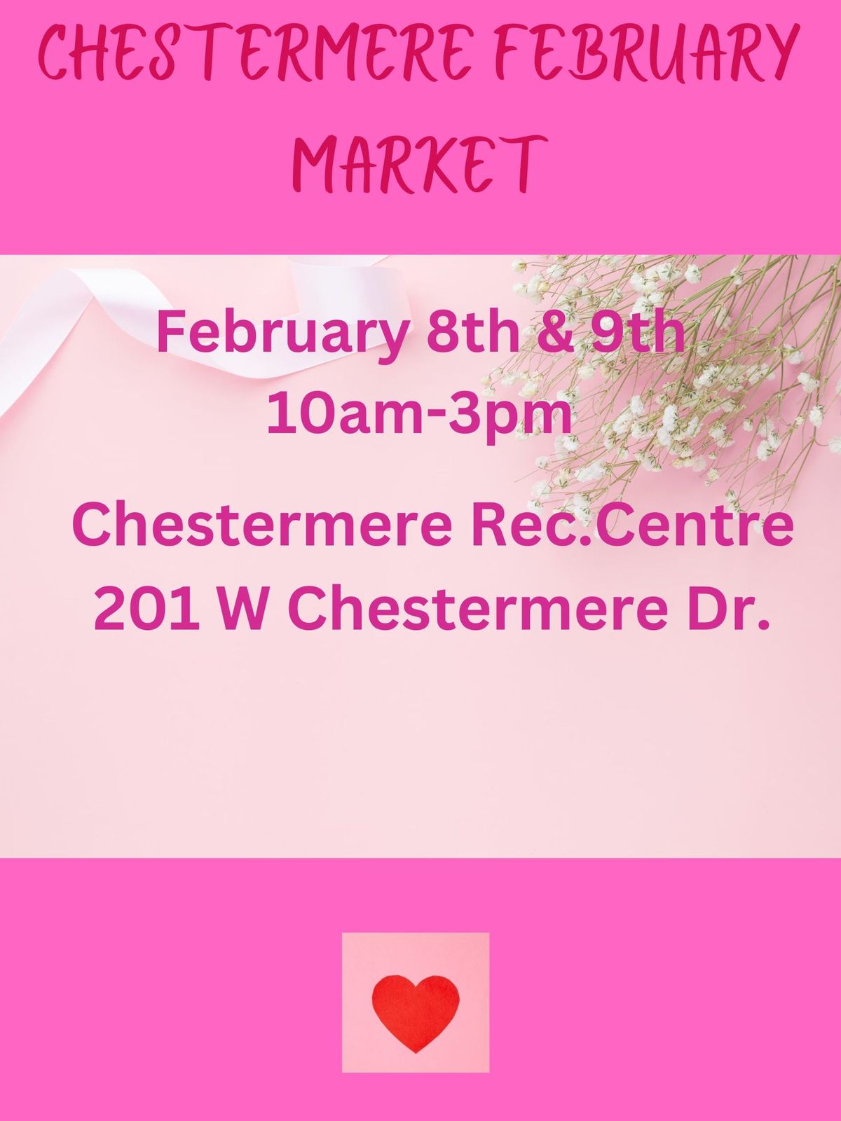 Chestermere February Market