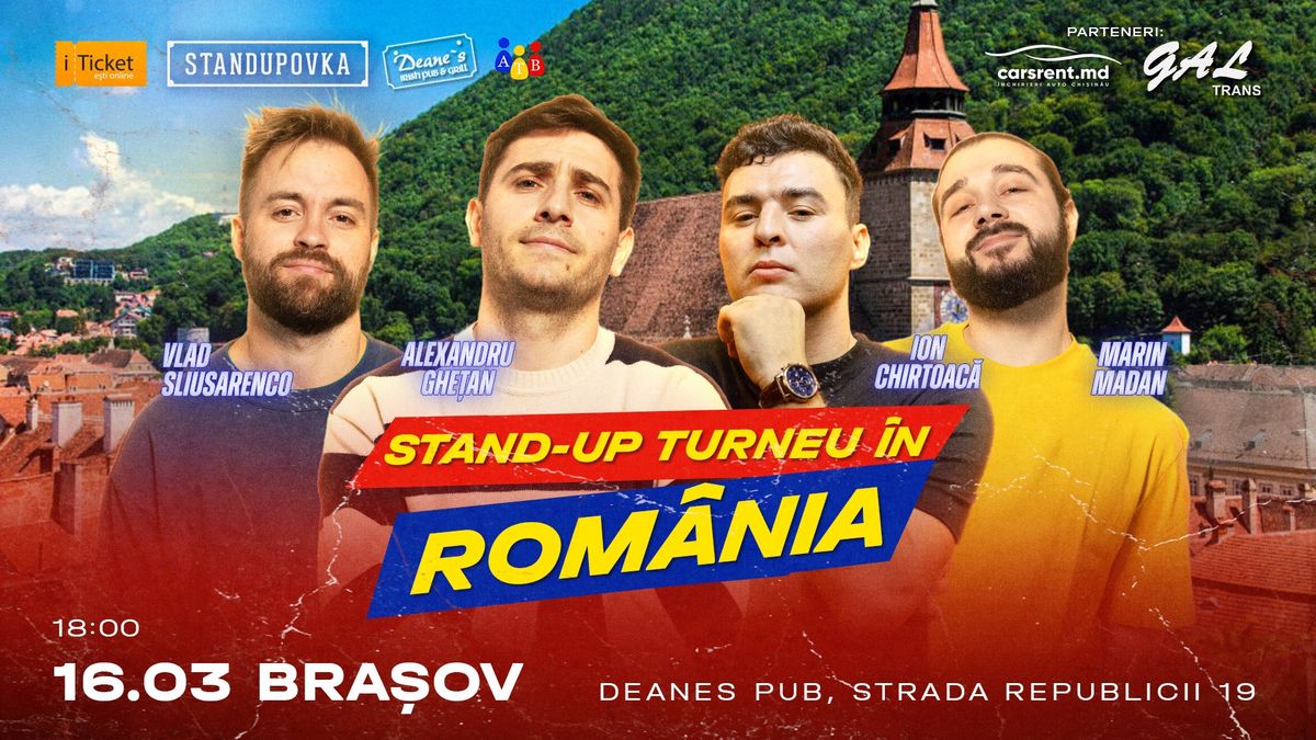 Stand-up Turneu \u00een Rom\u00e2nia | Bra\u0219ov