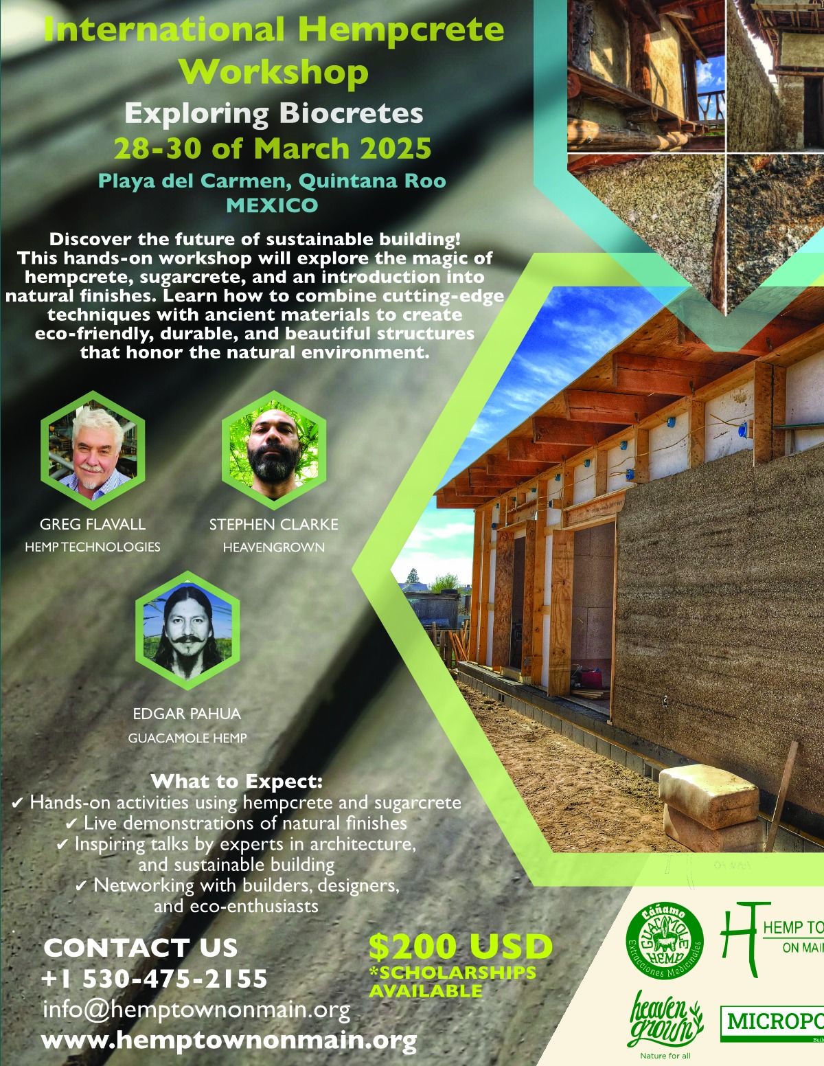 International Hempcrete and Biocrete Workshop