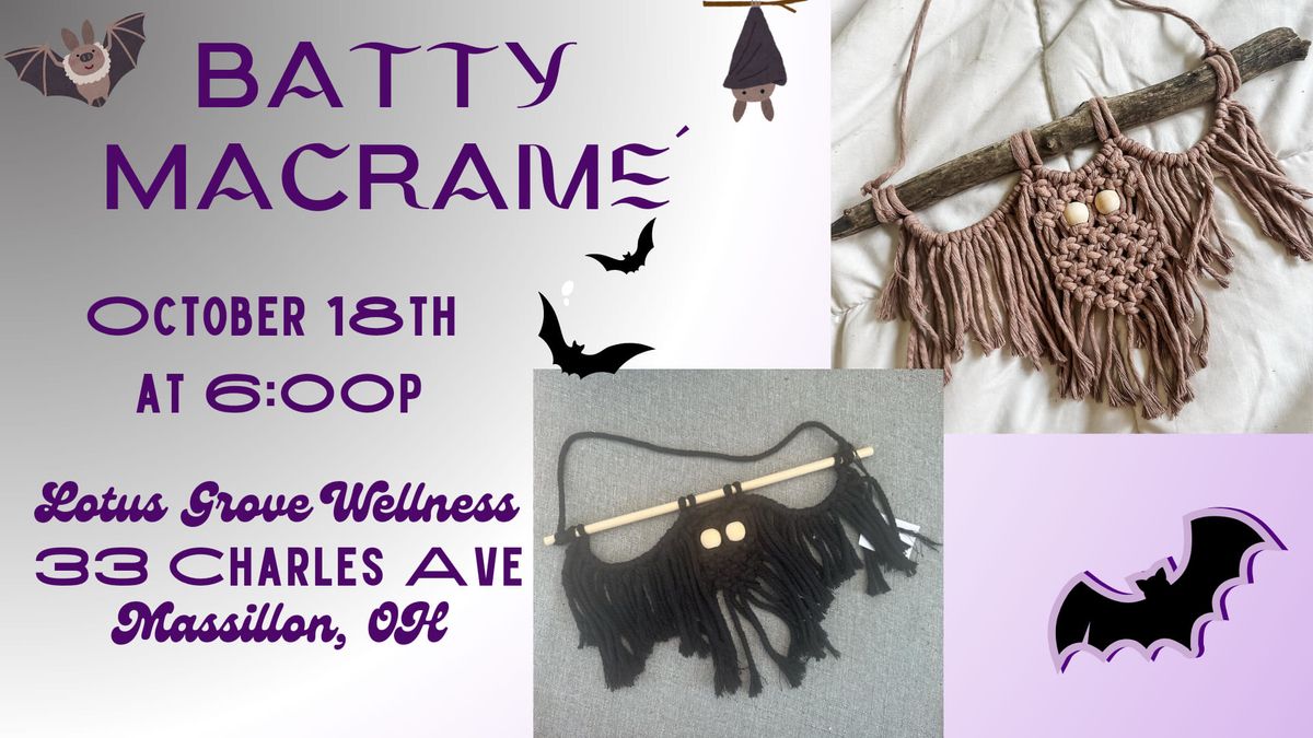 Batty Macrame\u00b4