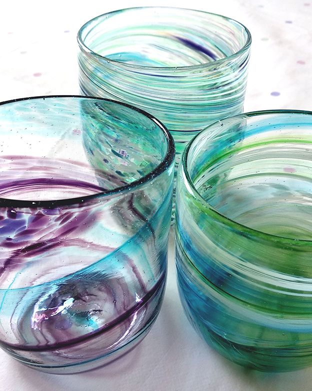 Design, Colour and Blow your own GLASS TUMBLER