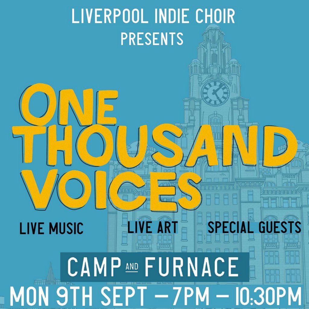 1000 Voices - Liverpool's Biggest Mass Singing Charity Event