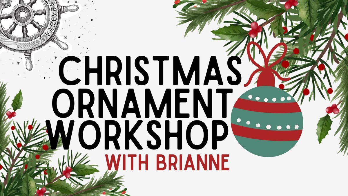 Paint & Create: Christmas Ornament Workshop