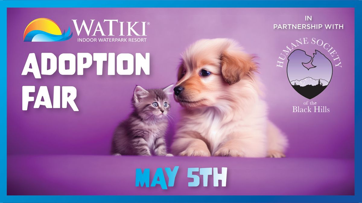 WaTiki\u00ae & Humane Society Adoption Fair 