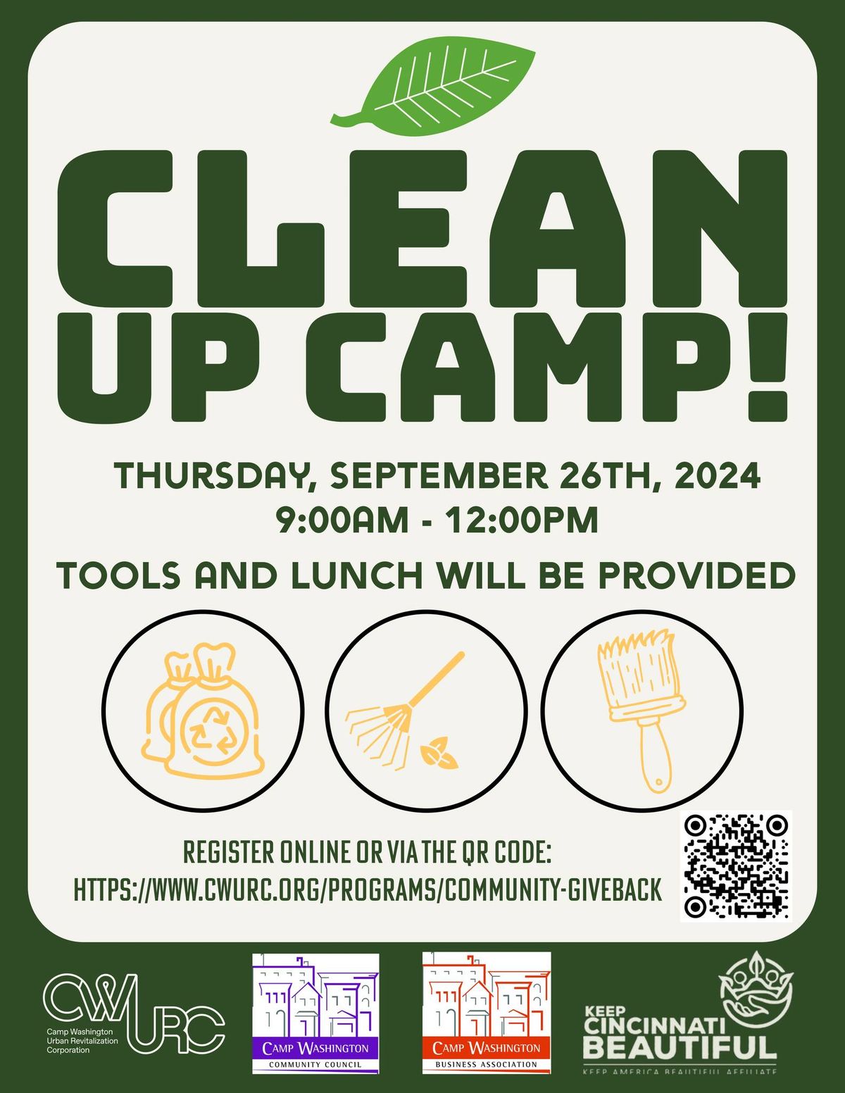 Clean Up Camp! 