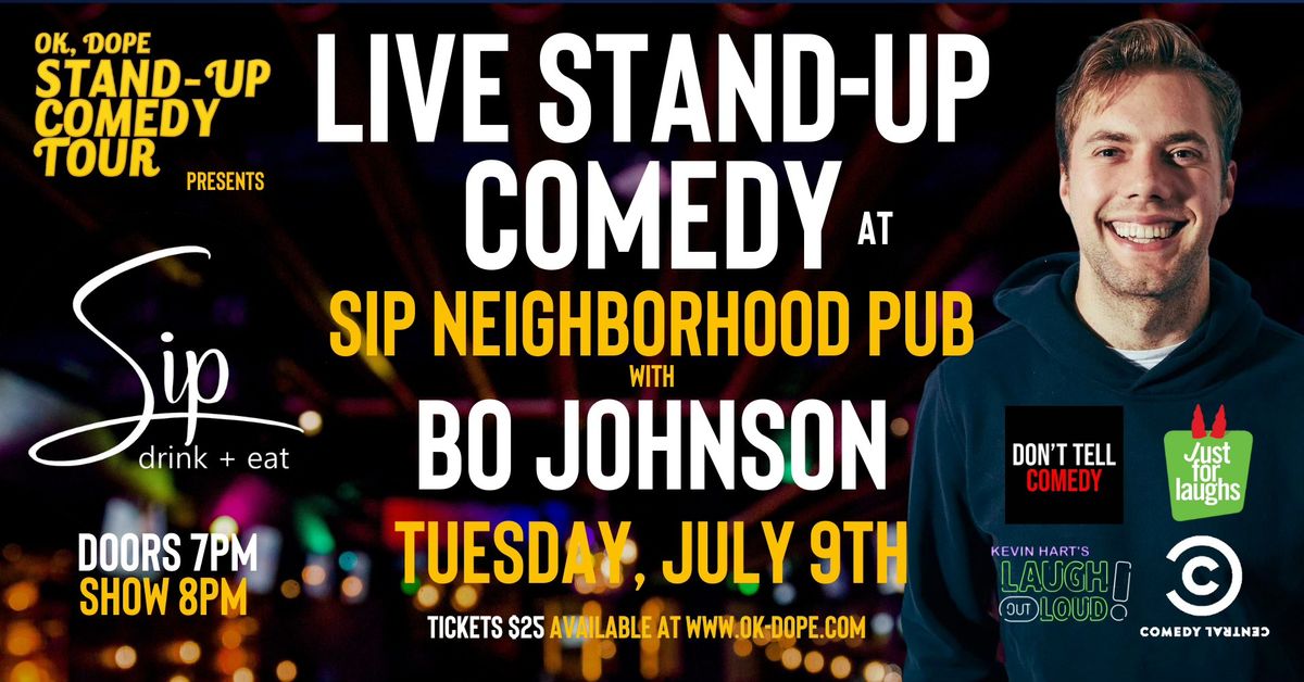 Bo Johnson Live at Sip Neighborhood Pub