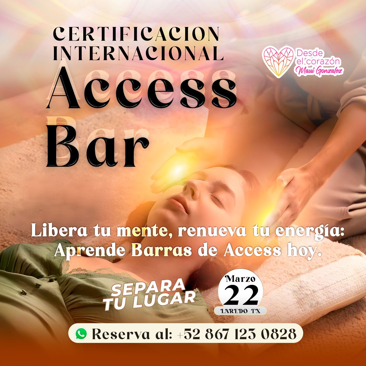 \u2728 \u00a1Certif\u00edcate Presencial Barras de Access en Laredo, Texas! \u2728