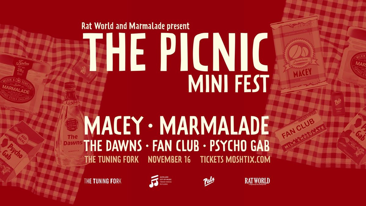 The Picnic - Macey \u00b7 Marmalade \u00b7 The Dawns \u00b7 Fan Club \u00b7 Psycho Gab