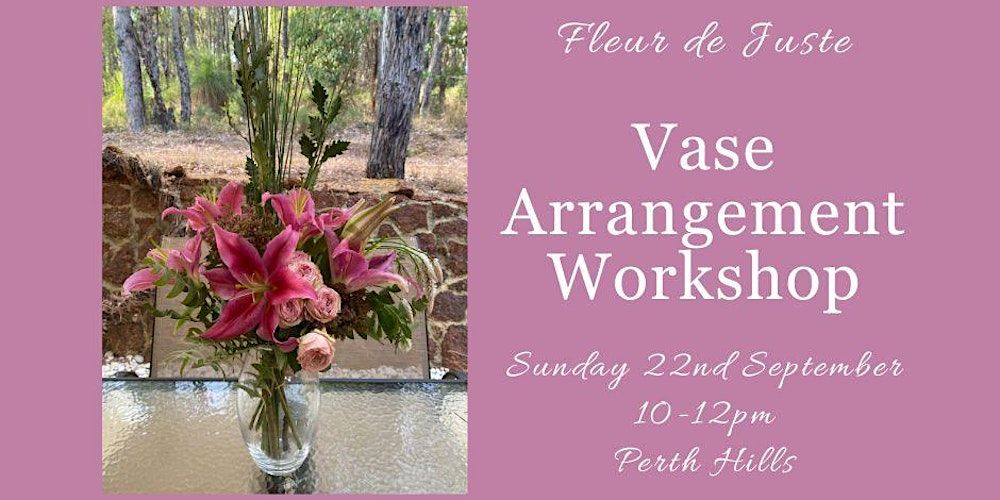 Vase Arrangement Workshop